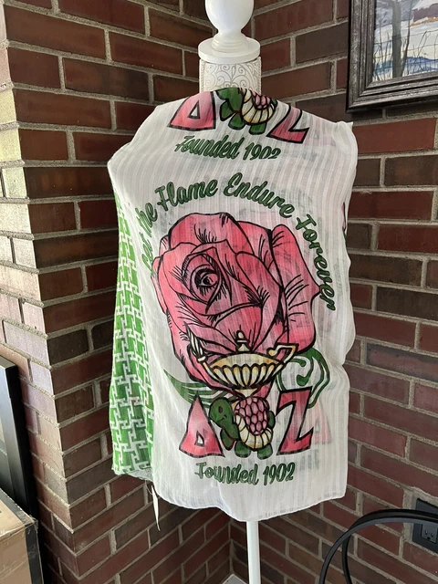 Delta Zeta Sorority infinity Scarf