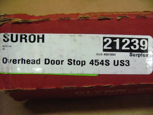 Glynn Johnson 450 Series Medium Duty Surface Overhead Holder 454S US3 1-3/4 DR
