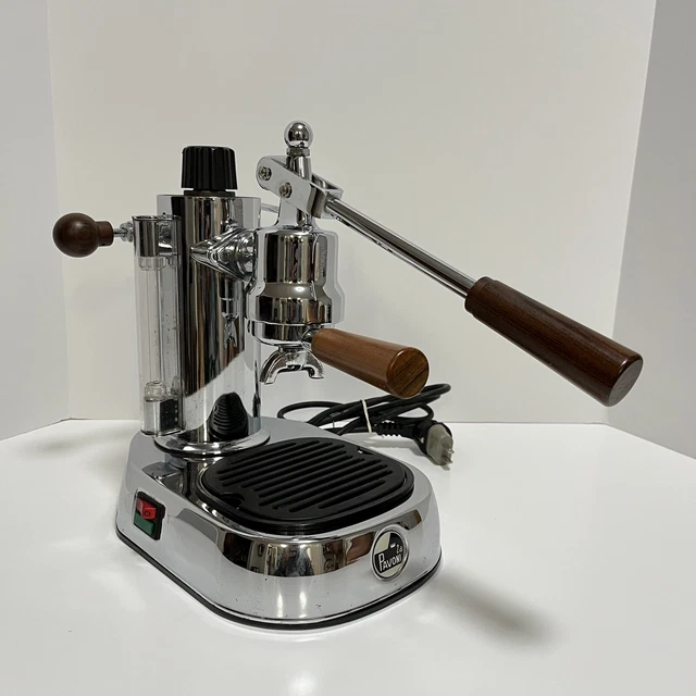 RARE VINTAGE LA Pavoni EPC8 Europiccola 8 Cup Lever Style Espresso