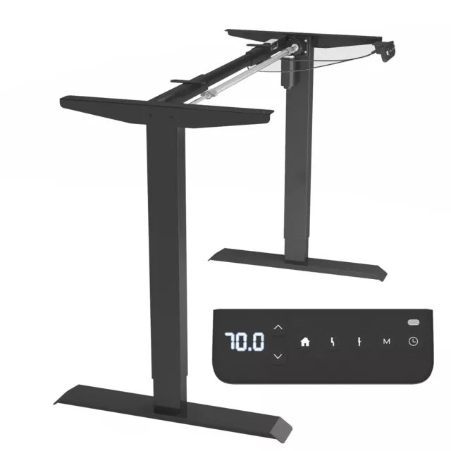 Ufurniture Electric Standing Desk Frame Height Adjustable Sit Stand Table Base
