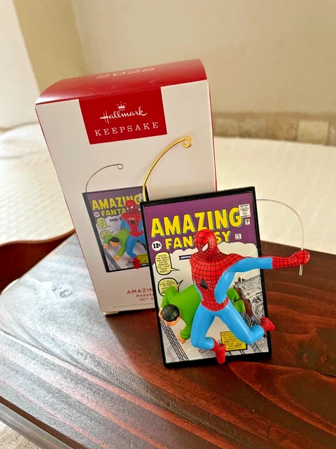 Hallmark Keepsake Ornament Marvel Amazing Fantasy Spider-man Spiderman 2022