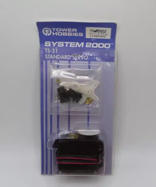 Tower Hobbies System 2000 TS-51 Standard Servo TOWM5002 Airt's Plug NEW