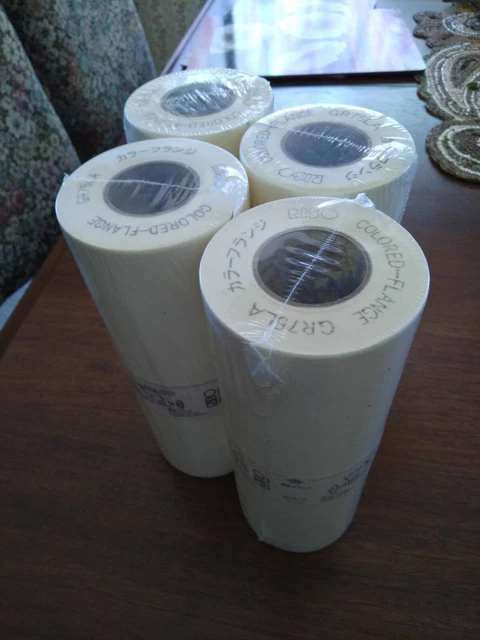 Risograph Masters GR75LA Duplicator Riso 4 Master Rolls Genuine