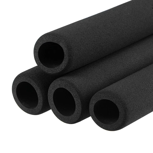 4pcs Foam Grip Tubing Handle Grips 18mm ID 5mm Wall Thick 295mm Black