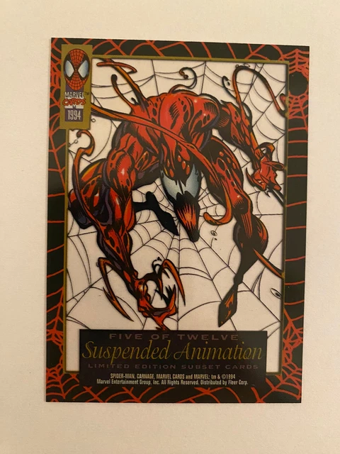 1994 FLEER MARVEL Cards The Amazing Suspended Animation Spiderman, 18 cartes EUR 11,22 - PicClick FR 1994 FLEER MARVEL Cards The Amazing Suspended Animation Spiderman, 18 cartes EUR 11,22 - PicClick FR