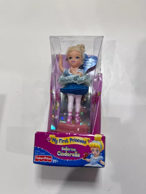New 2004 Fisher Price Disney My First Princess Ballerina Cinderella Doll