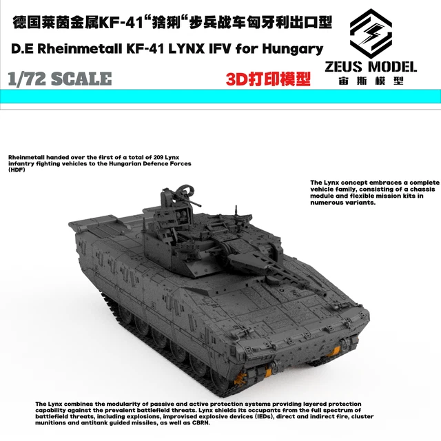 Kit Maquette 3D Imprimée Camion Grue De Sauvetage Rheinmetall MAN HX45M 10x10 - Échelle 1:72