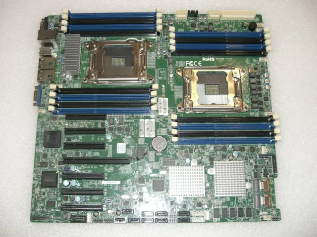 Supermicro X9DRH-7F Mainboard, Dual-Xeon, LGA2011, EATX, 2xGLAN, DDR3, IPMI 2.0