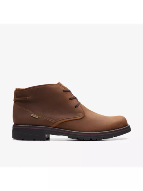 COLLECTION BY CLARKS Mens Brown Morris Peak Round Toe Chukka Boots 11 W ...