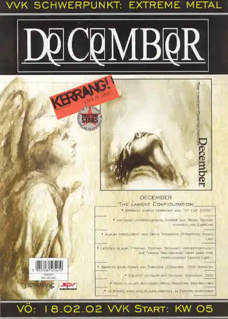 December - Lament Config. - Fullcolour Press-Sheet A4