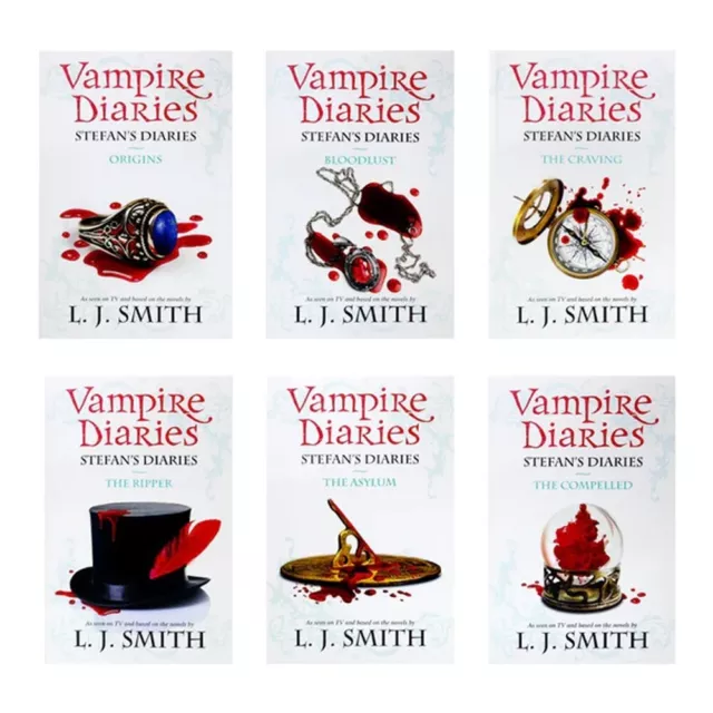 Vampire Diaries Stefan's Diaries Complete Collection 6 Books Set by L. J. Smith