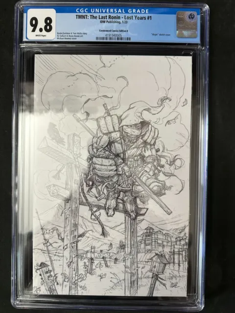 TMNT The Last Ronin Lost Years #1 Condemned Comics B Variant CGC 9.8 In Hand