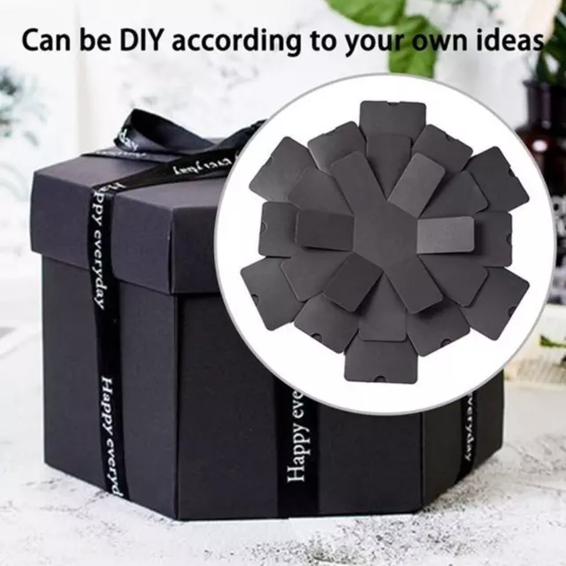 1X Hexagonal Multi-layer Explosion Box DIY Gift Box Scrapbook Album Gift E0C8