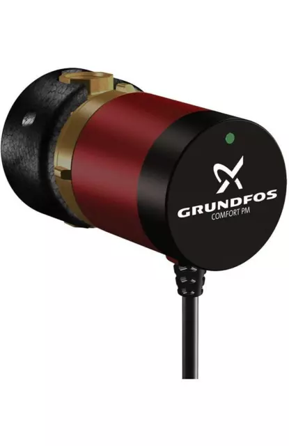 Grundfos Zirkulationspumpe COMFORT 230 V, Rp 1/2Zoll, 80 mm UP 15-14 B PM DE
