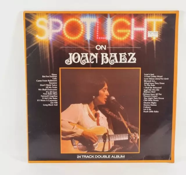 Joan Baez Spotlight On Doppel LP Vinyl UK Vanguard 1980