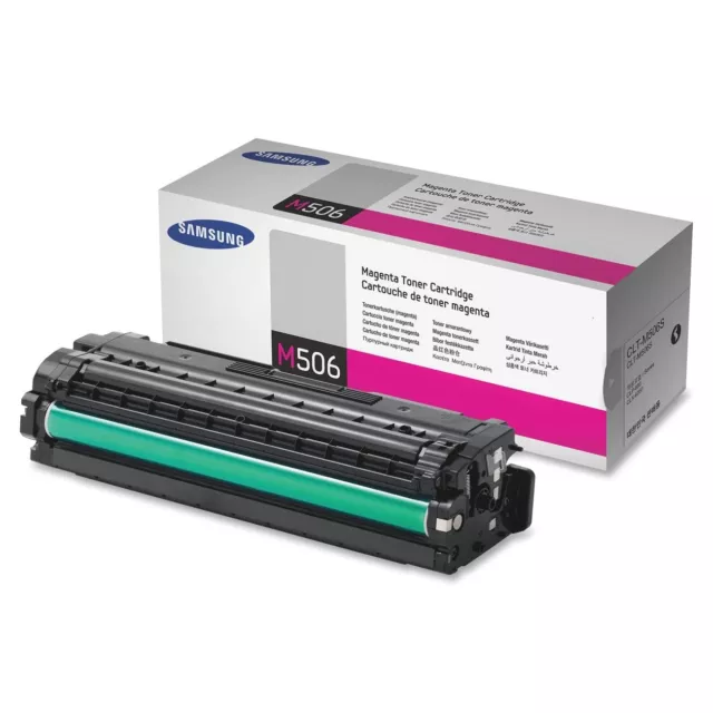 Genuine Samsung CLT-M506S 1500 Yield Magenta Toner Cartridge for CLP-680DW