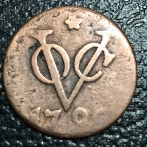 1790 Voc ***Duit*** Shipwreck Coin **B227
