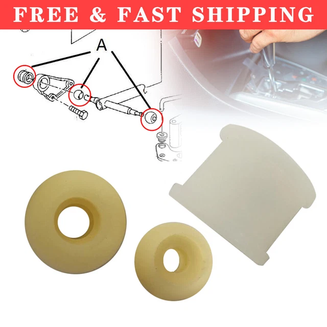 FOR VW T4 Transporter Gear Linkage Selector Bush Repair Kit 3Pcs/Set £9.60 PicClick UK FOR VW T4 Transporter Gear Linkage Selector Bush Repair Kit 3Pcs/Set £9.60 PicClick UK
