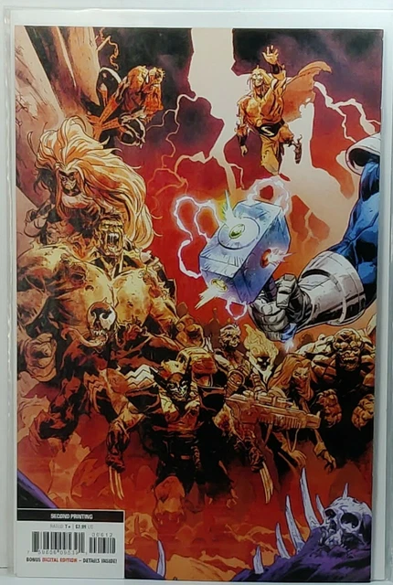 THOR #6 2nd THOR KILLS GALACTUS (BLACK WINTER) Donny Cates Wrap around cover