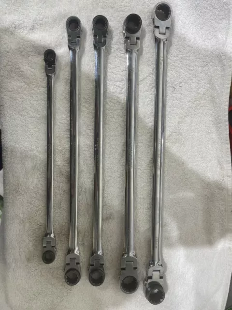 Blue Point Snap On Long Ratchet Spanner’s  BOERMLDS