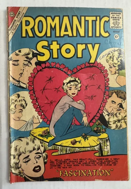 Romantic Story #50  May 1960 Vince Colleta Joe Sinnott Art!-Classic Romance