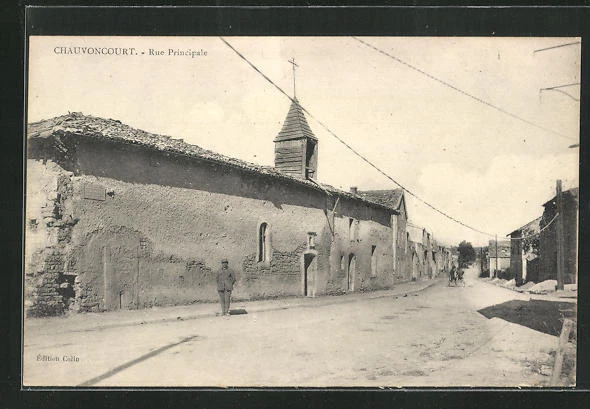 CPA Chauvoncourt, Rue Principale