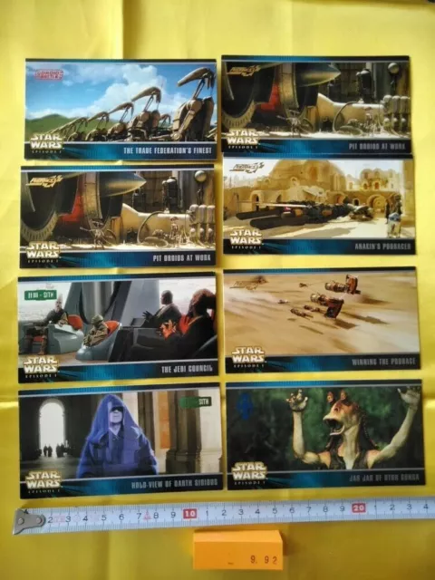 Star Wars Épisode 1 Carte à collectionner Widevision 8 Carte 992