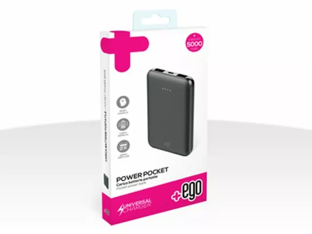 CARICA BATTERIE PORTATILE Power Pocket Ppb500Bk EUR 23,00 - PicClick IT