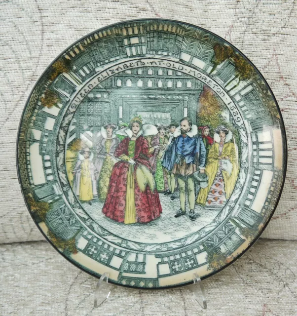 Royal Doulton "Old Moreton Hall - Visit of Queen Elizabeth I"  Plate