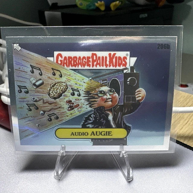 2022 Topps Chrome Garbage Pail Kids AUDIO AUGIE #206b GPK Series 5