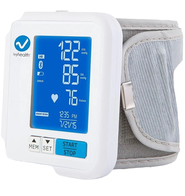 Tensiometro de Muñeca Ivy Health Bluetooth Embalaje Abierto