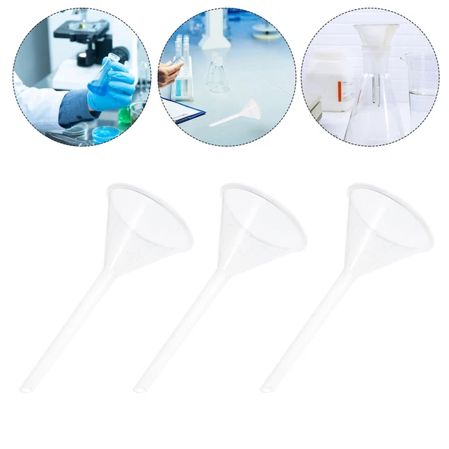 10 Pcs Laboratory Triangle Funnel Laboratory Funnel Dedicated