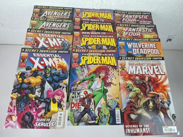 Collection of Marvel Comics, Avengers, Spider-man,Fantastic Four & More