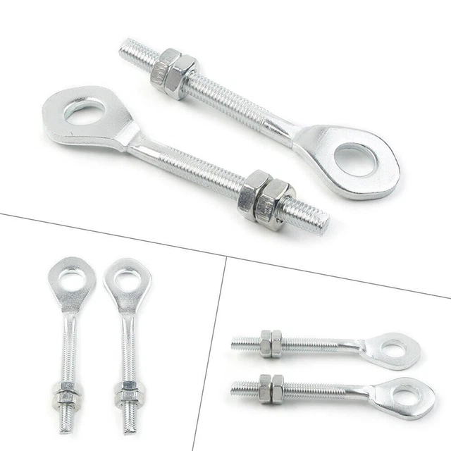 Fit 50/70cc 90/110cc 125cc Dirt Bike ATV Chain Axle Tensioner Adjuster Tightener