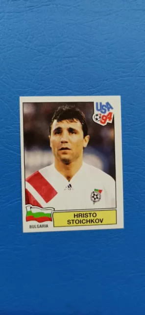 World of Sports Cards on X: 52 - Bulgarian legend Hristo Stoichkov. Here's  his sticker from the USA World Cup back in 1994. #Panini #gotgotneed  #Bulgaria  / X
