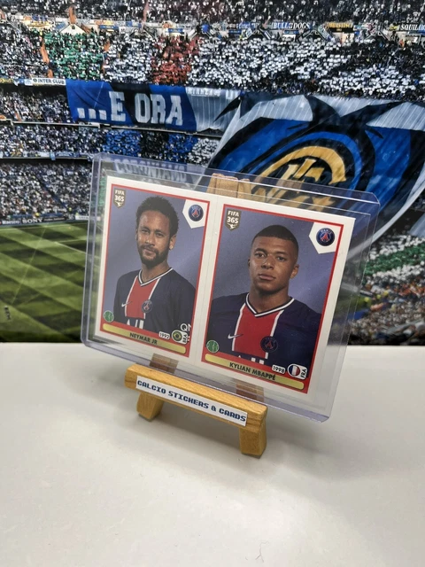 Panini FIFA 365 2021 Neymar Jr Mbappe PSG Paris Saint Germain Sticker #307