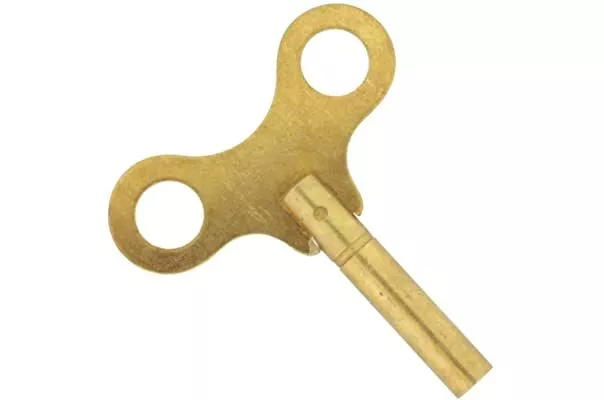 Clock Key Brass Winding Clock Keys Winged Type 1.75mm to 6.75mm