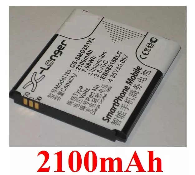 Batterie 2100mAh type EB585158LC Pour Samsung SM-G3812 SM-G3818 SM-G3819