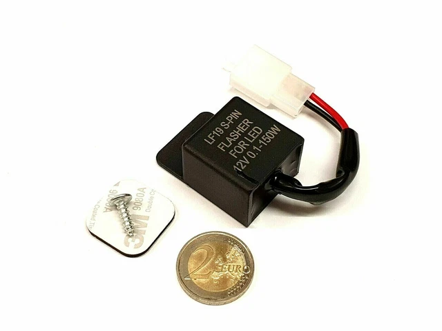 thumbnail image 2 of RMS Flashing Relay Indicator For Vespa PX, Cosa, PK – 6-12V AC, 10-25W, 2 Outputs 2 of 6