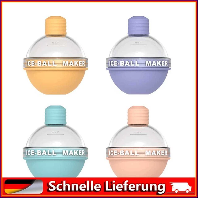 Round Ball Silicone Ice Cube Mold DIY Ice Ball Maker for Whiskey Wine Cocktails