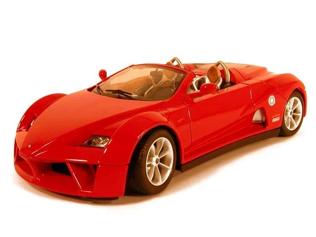 Burago 1/18 - Giugiaro Design Prima Speedster - Rouge - Occasion (Boîte Défraîchie)
