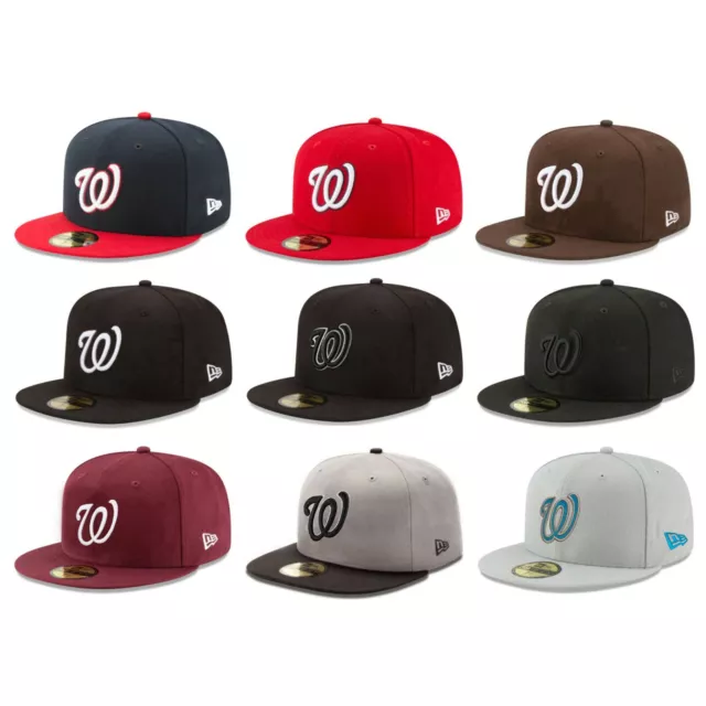 Washington Nationals WAS MLB Authentic New Era 59FIFTY Fitted Cap - 5950 Hat