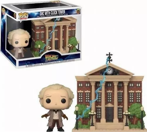 Funko POP! Town: Back to the Future - Doc with Clock Tower #15