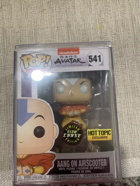 Funko Pop! Avatar: Aang on Airscooter 541 Glow Limited Ed. Chase - Hot Topic