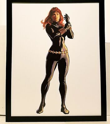 Black Widow Avengers Timeless by Alex Ross FRAMED 11x14 Art Print Marvel Comics
