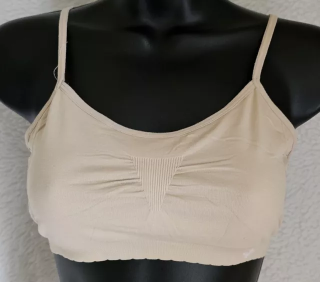 Lily of France Bra Size L XL Womens Brown