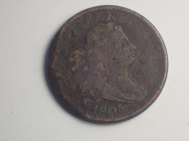 US Half Cent 1806 Draped Bust (DD) US Half Cent 1806 Draped Bust (DD)