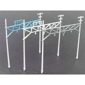REPRODUCTION](N) 2556 PRE-COLOURED Double-track Overhead Line Pole ...