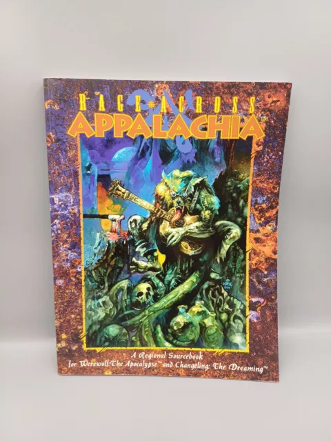 WEREWOLF The Apocalypse - Rage Across Appalachia White Wolf WW 3107 Rollenspiel