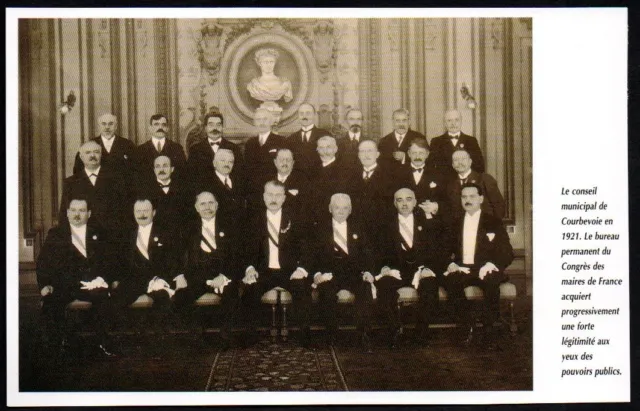 1997  --  Le Conseil Municipal De Courbevoie En 1921   3N625